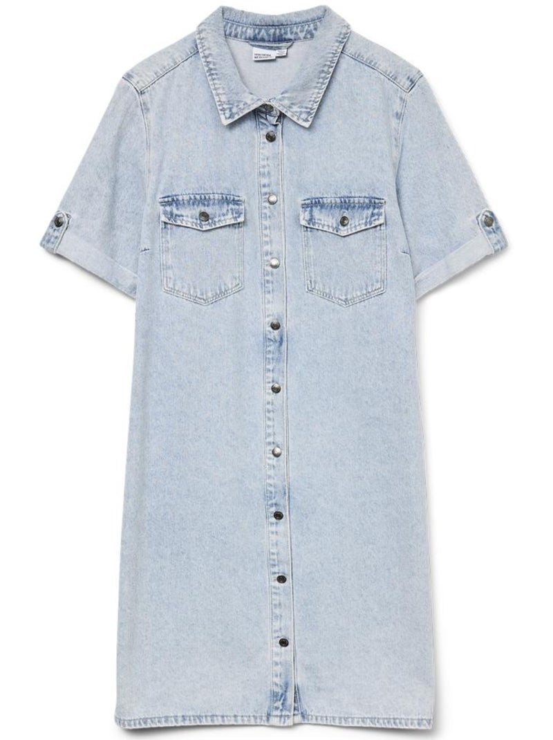 Robe en Jean Femme Vero Moda Bleu - Kiabi