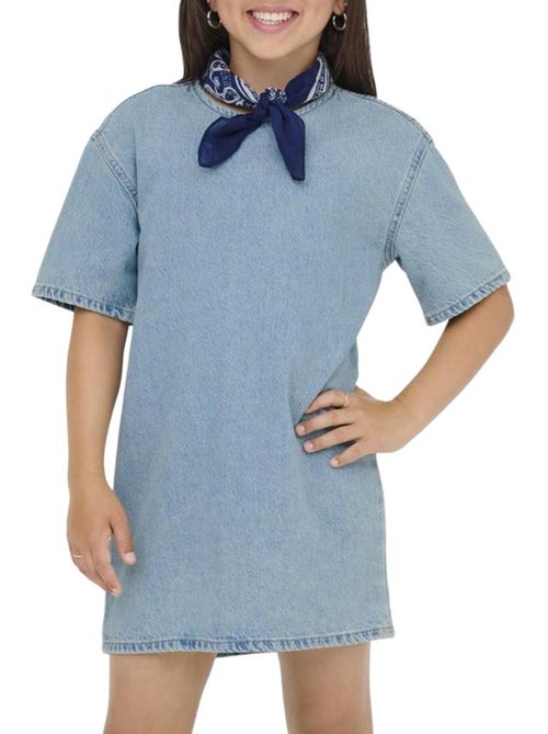 Robe en jean fille kids only - Kiabi Robe en jean fille kids only - Kiabi