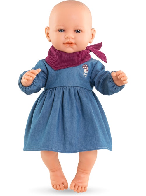 Robe en Jean Manches Longues & Foulard Petit Explorateur pour poupon 42 cm - Kiabi
