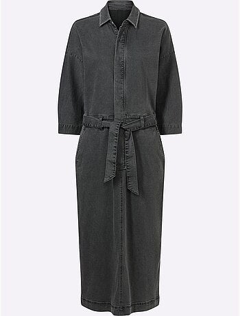 Robe En Jean Petites Pierres Brillantes Fantaisie - Taille Standard - Helline