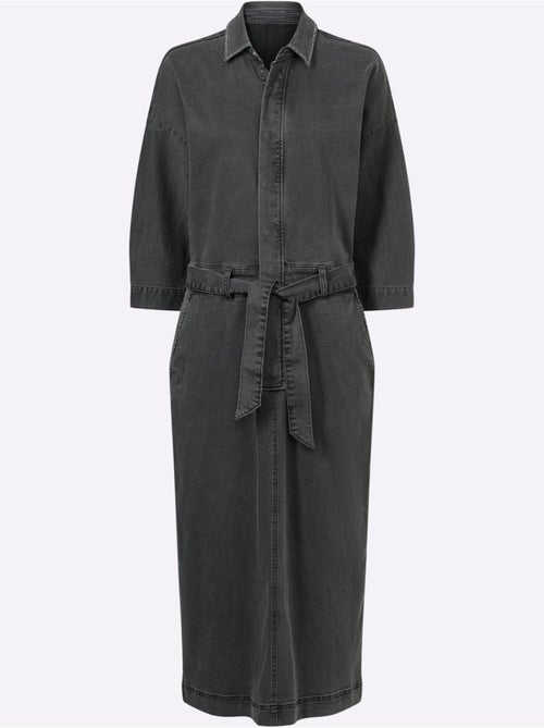 Robe En Jean Petites Pierres Brillantes Fantaisie - Taille Standard - helline - Kiabi