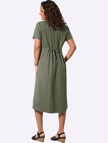 Robe En Jean Pur Coton - Taille Standard - Witt