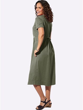 Robe En Jean Pur Coton - Taille Standard - Witt