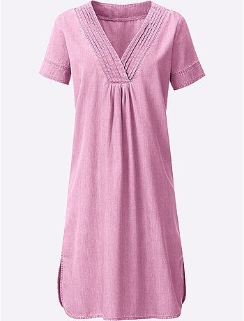 Robe En Jean Pur Coton - Taille Standard - Witt