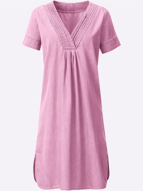Robe En Jean Pur Coton - Taille Standard - Witt - Kiabi