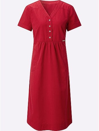 Robe En Jean Pur Coton - Taille Standard - Witt