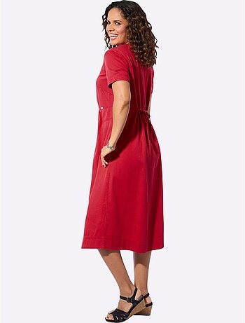 Robe En Jean Pur Coton - Taille Standard - Witt