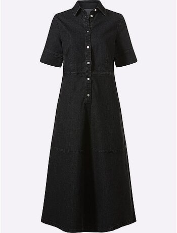 Robe En Jean Qualité Coton - Taille Standard - Helline