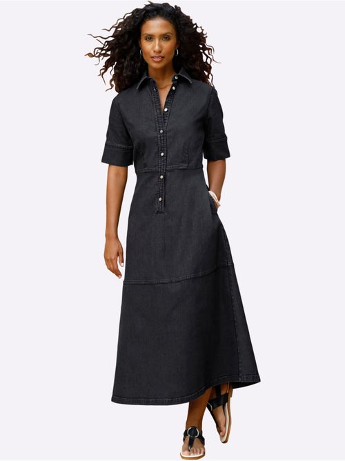 Robe En Jean Qualité Coton - Taille Standard - Helline - Kiabi