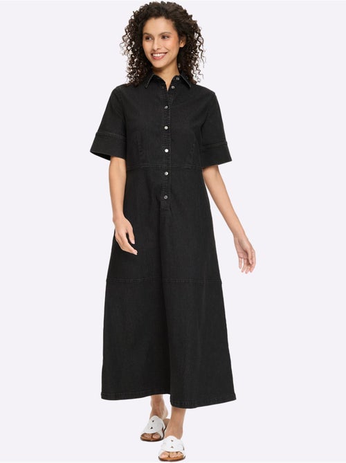 Robe En Jean Qualité Coton - Taille Standard - Helline - Kiabi
