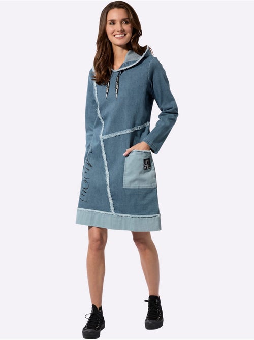 Robe En Jean Qualité Coton - Taille Standard - Witt - Kiabi