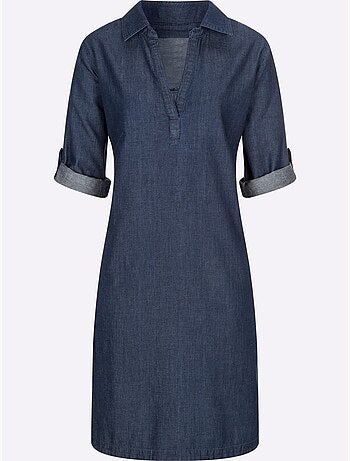 Robe En Jean Qualité Tissée - Taille Standard - Witt