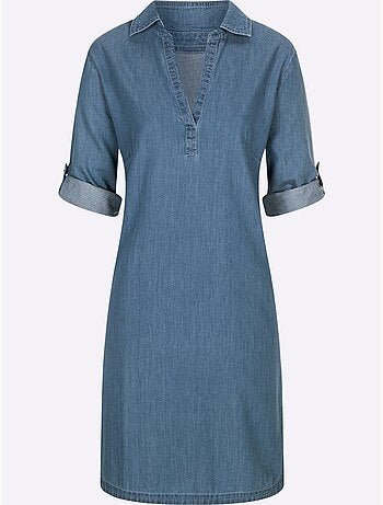Robe En Jean Qualité Tissée - Taille Standard - Witt