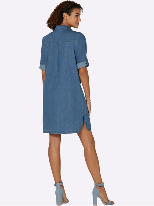 Robe En Jean Qualité Tissée - Taille Standard - Witt - Kiabi