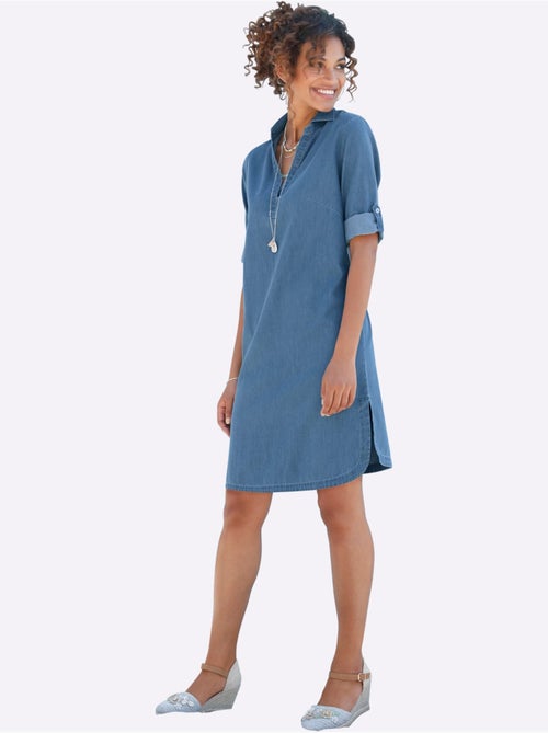 Robe En Jean Qualité Tissée - Taille Standard - Witt - Kiabi