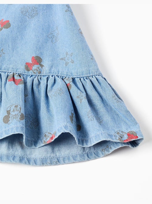 Robe en jean sans manches avec motif Minnie - Kiabi