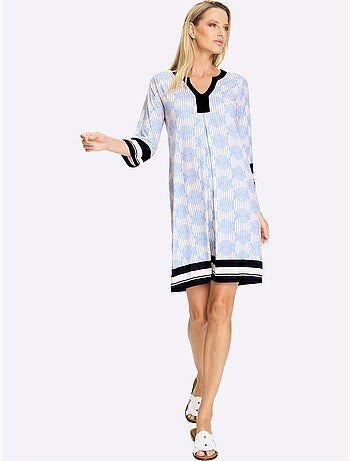 Robe En Jersey - Taille Standard - Helline