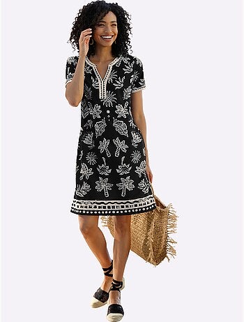 Robe en jersey - taille standard - helline
