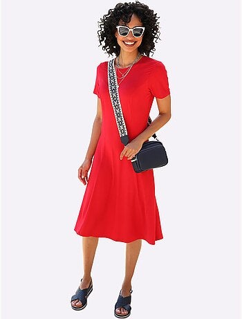 Robe En Jersey - Taille Standard - Helline