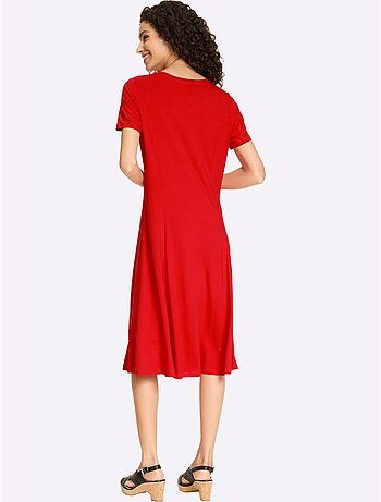 Robe En Jersey - Taille Standard - Helline