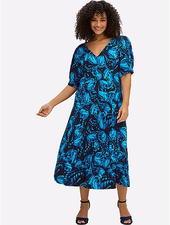 Robe En Jersey - Taille Standard - Sheego
