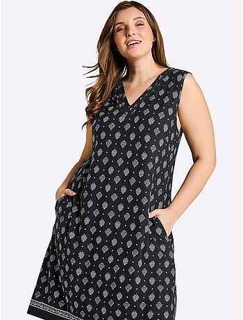 Robe En Jersey - Taille Standard - Sheego