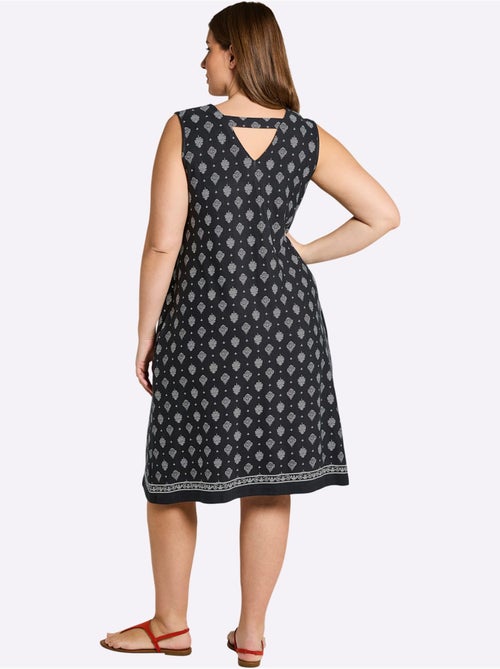 Robe En Jersey - Taille Standard - Sheego - Kiabi