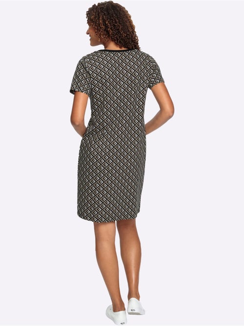 Robe En Jersey 50% Coton - Taille Standard - Witt - Kiabi