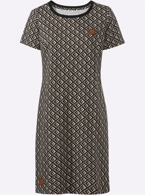 Robe En Jersey 50% Coton - Taille Standard - Witt - Kiabi