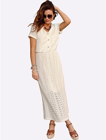 Robe En Jersey 70% Coton - Taille Courte - Witt