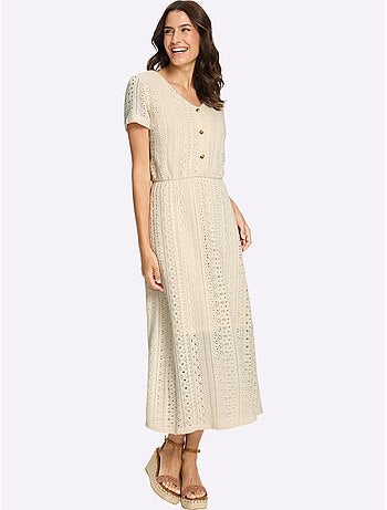 Robe En Jersey 70% Coton - Taille Standard - Witt