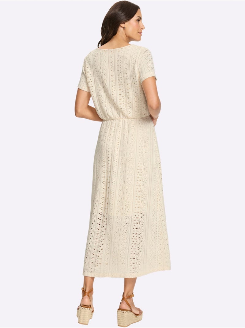 Robe En Jersey 70% Coton - Taille Standard - Witt Ivoire - Kiabi