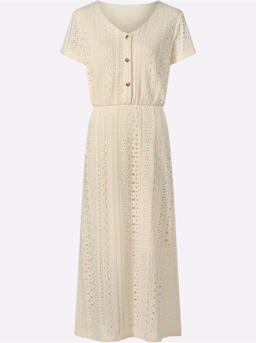 Robe En Jersey 70% Coton - Taille Standard - Witt - Kiabi