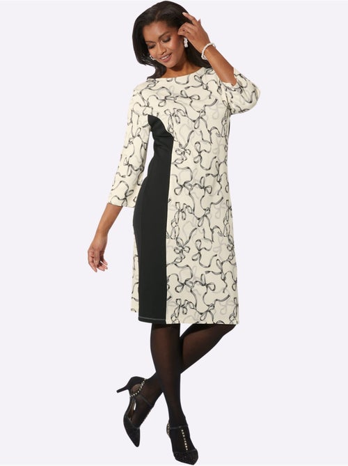 Robe en jersey 70% viscose - taille standard - witt - Kiabi Robe en jersey 70% viscose - taille standard - witt - Kiabi