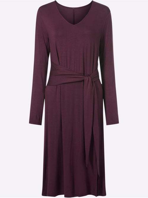 Robe En Jersey 95% Viscose - Taille Standard - Moda Vilona - Kiabi