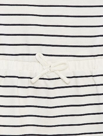 Robe en jersey à motif