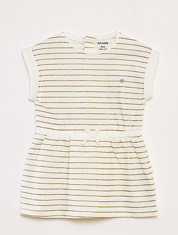 Robe en jersey à motif