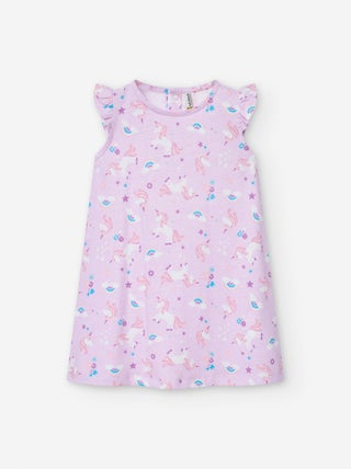 Robe en Jersey avec Motif