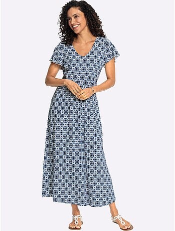 Robe en jersey coupe affinante - taille standard - witt