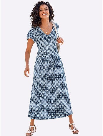 Robe en jersey coupe affinante - taille standard - witt