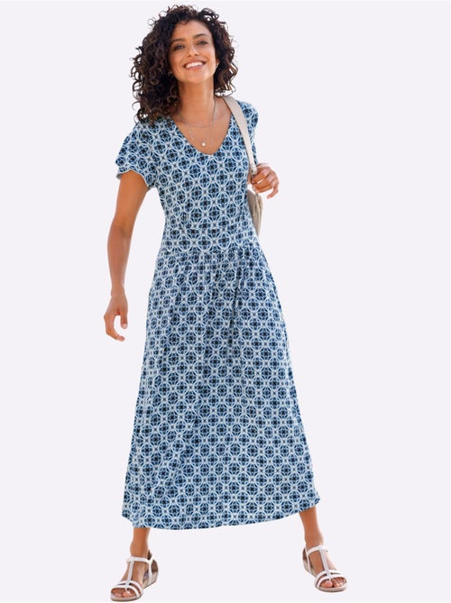 Robe en jersey coupe affinante - taille standard - witt - Kiabi Robe en jersey coupe affinante - taille standard - witt - Kiabi