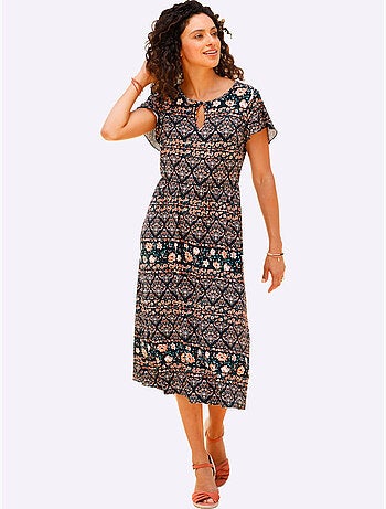 Robe en jersey coupe affinante - taille standard - witt