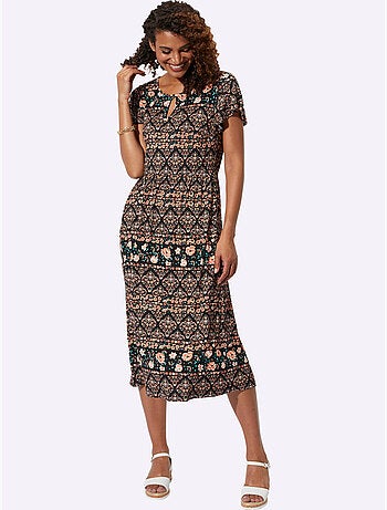 Robe en jersey coupe affinante - taille standard - witt