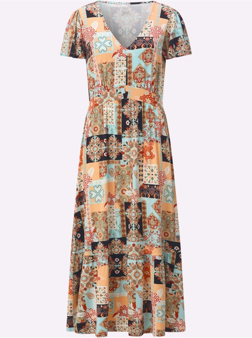 Robe En Jersey Coupe Affinante - Taille Standard - Witt - Kiabi
