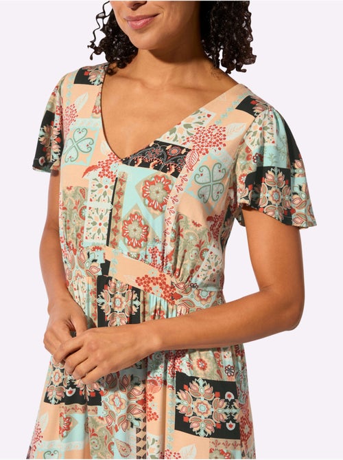 Robe En Jersey Coupe Affinante - Taille Standard - Witt - Kiabi