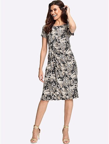 Robe En Jersey Effet Cache-cœur - Taille Standard - Witt