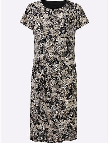 Robe En Jersey Effet Cache-cœur - Taille Standard - Witt