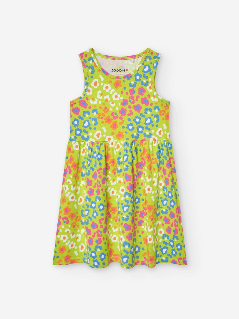 Robe en Jersey Floral Vert clair - Kiabi