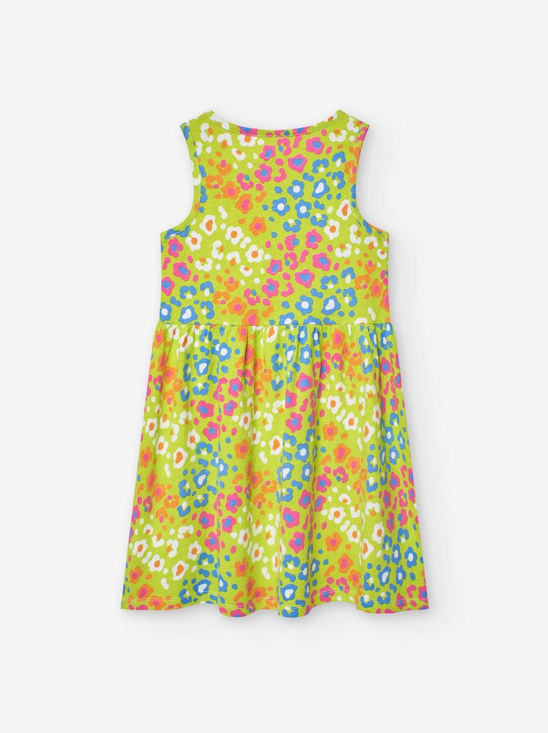 Robe en Jersey Floral Vert clair - Kiabi