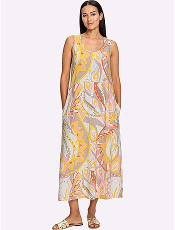 Robe En Jersey Imprimé Mode - Taille Standard - Helline